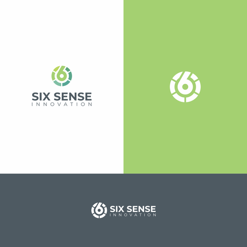 6 Sense Innovation Brand Logo Design by Qolbu99