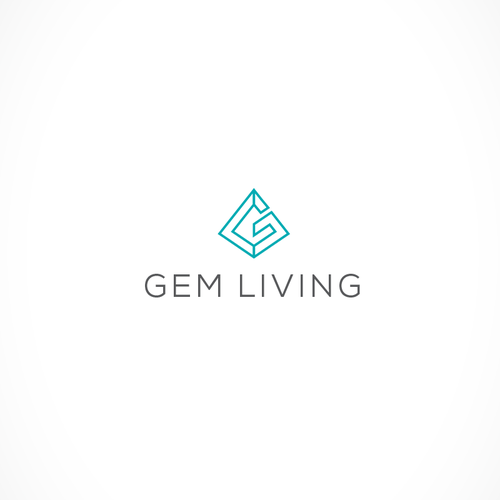 Geometrical, minimalist, modern brand design for Gem Living Design by aligrafix