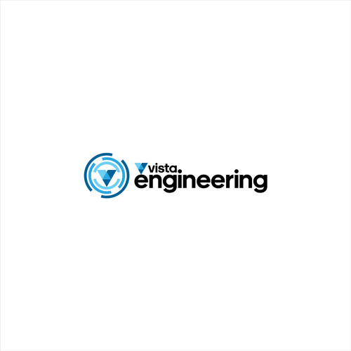 Vista Engineering Logo Design by udarabulan