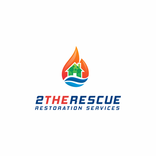 Design 2 The Rescue Logo Creation di suseno