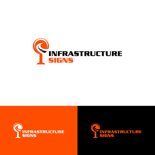Infrastructure Signs | Construction/Sign Company Design by Qinzi Std
