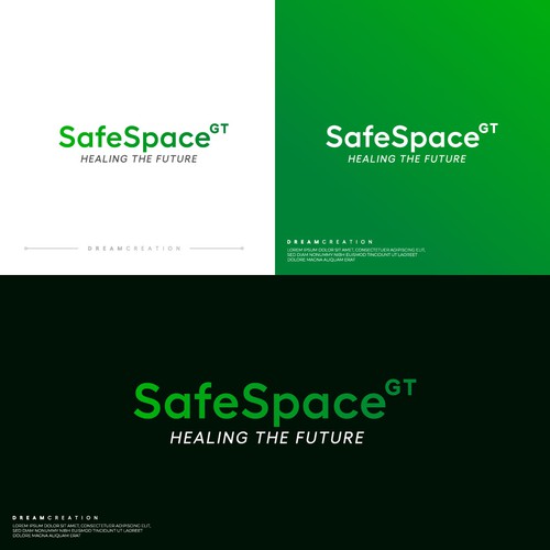 Diseño de Artistic Expression for Mental Health Innovation: Design the SafeSpace GT Logo de ''DreamCreation''