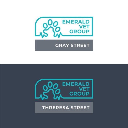 Emerald Vet Group Logo Design by Jonno FU