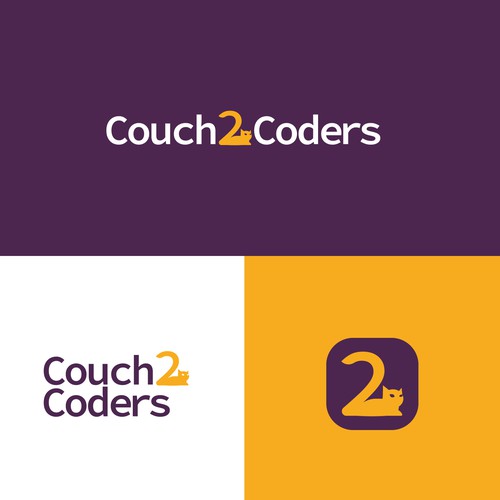 Subtly feminine and fun logo for coding novices Design by useffbdr