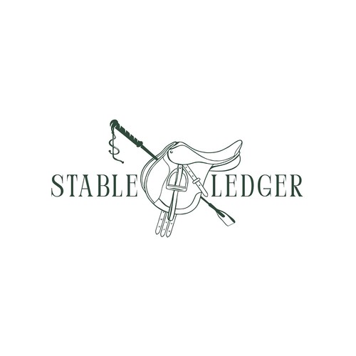 "Heritage-Inspired Logo for a Horse/Equestrian Industry Bookkeeping Firm" winning Logo design