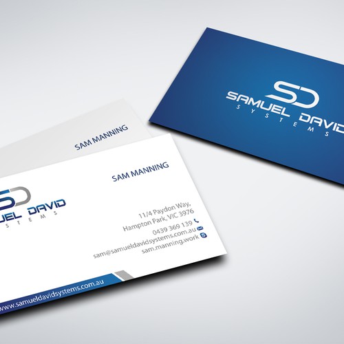 New stationery wanted for Samuel David Systems Design by conceptu