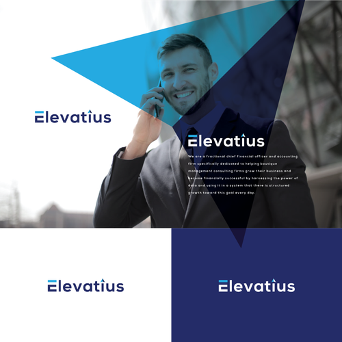 Design a top lead generating logo for a Fractional CFO firm focused on management consultants Design by creativziner