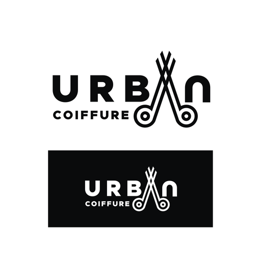 Urban Coiffure - the modern hairdresser Design by Jeck ID