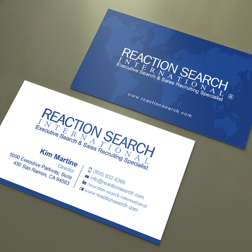 Create a new Business Card design for an Executive Search Company-ontwerp door An'