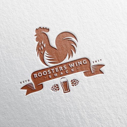 Design a logo for "Roosters Wing Shack" Design réalisé par Siv.66