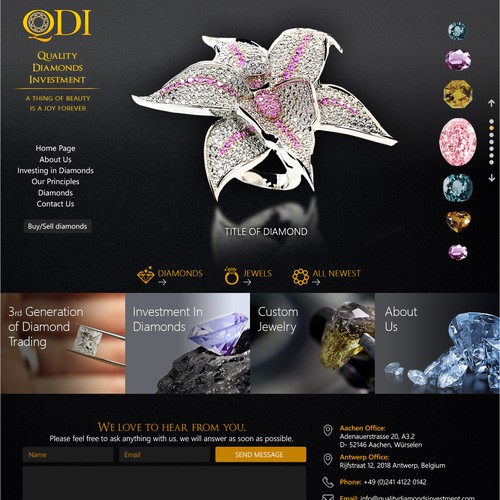 Online diamond selling on sale website