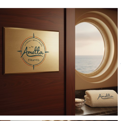 Travel agency logo specializing in cruising Diseño de zainartz