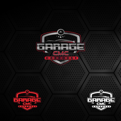 CREATION LOGO POUR GARAGE AUTOMOBILE CITROEN AVEC UN COTE FUN Design by Univers Design