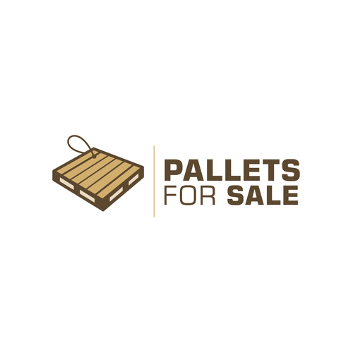 "PALLETS FOR SALE" needs a LOGO! Design by InfaSignia™