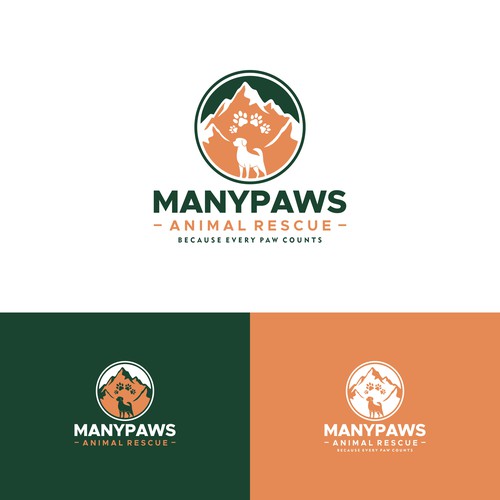 ManyPaws Animal Rescue Design by brancut_yuk