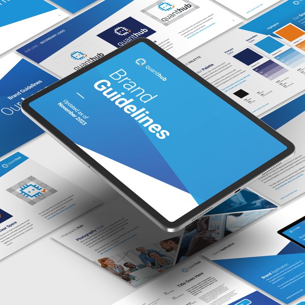 Quanthub Brand Guidelines – Visual Identity Design