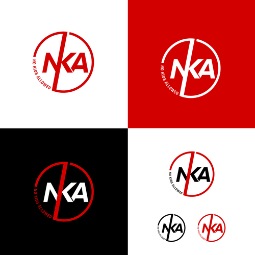 DJ Name Logo Needed for Marketing- NKA (No Kids Allowed) Design by ropix