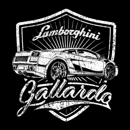 Lamborghini gallardo t-shirt design | T-shirt contest | 99designs