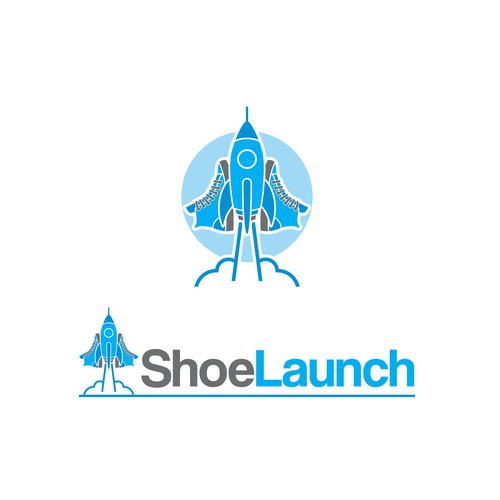 **FLAT VECTOR SHOE LOGO FOR AWESOME SOFTWARE** Design by PeaceIdea!