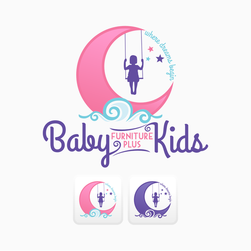 Designs Baby Furniture Plus Kids needs a new logo Logo design contest