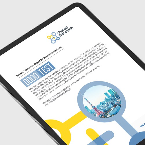 New PDF designs for Company Report Design by Monki D Loy