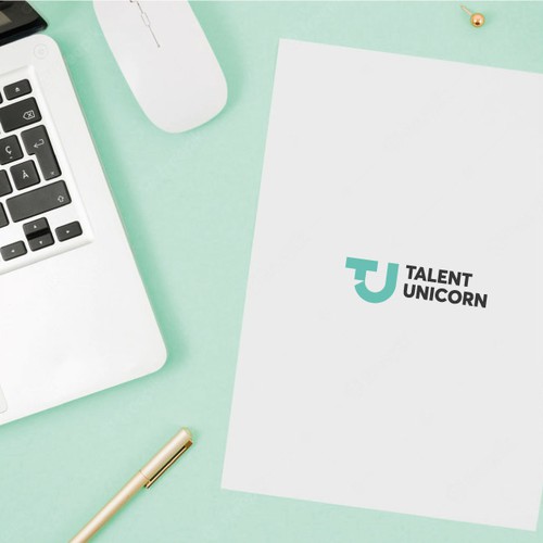 Talent Unicorn - HR Consulting Business Logo! Réalisé par gus domingues