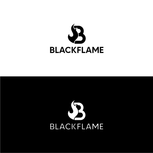 Cool, masculine Logo for company name „Black Flame” Design by Arman_k