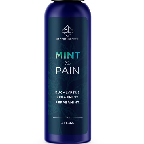 Pain Spray Label Design by Rifat_Jishan