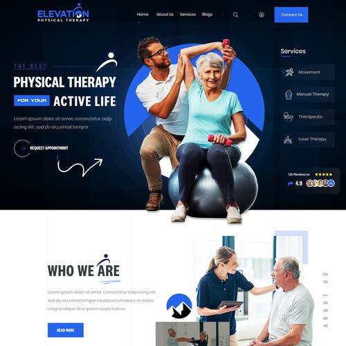 The Ultimate Website Design Showdown: Compete to create the best new website for Elevation PT Design von Isaac Creative