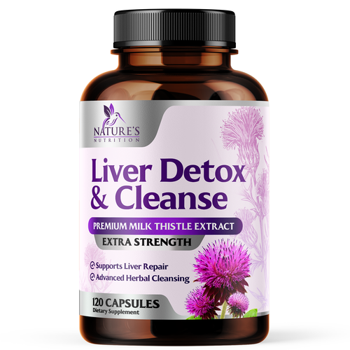 Natural Liver Detox & Cleanse Design Needed for Nature's Nutrition Design por rembrandtjurin