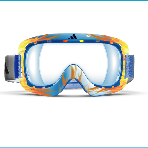 Design adidas goggles for Winter Olympics Design by PT designs