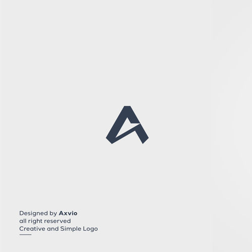 Strong logo for Avantaga, esperanto for Advantageous Diseño de Axvio :)