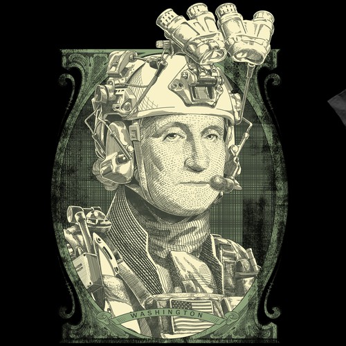 Tactical George Washington Design by mavefreak