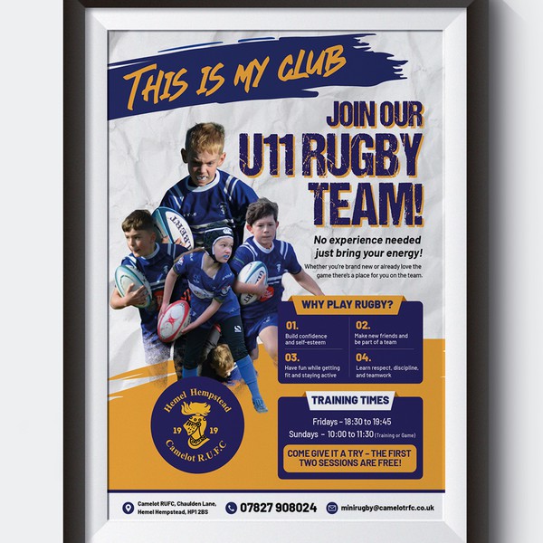 Design by Creative Thinking titled "Poster design"