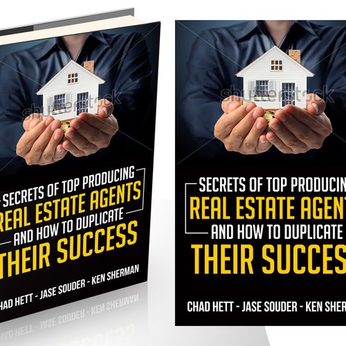 Book Cover Design For 'Secrets of Top Producing Real Estate Agents' book. Design by Nitsua