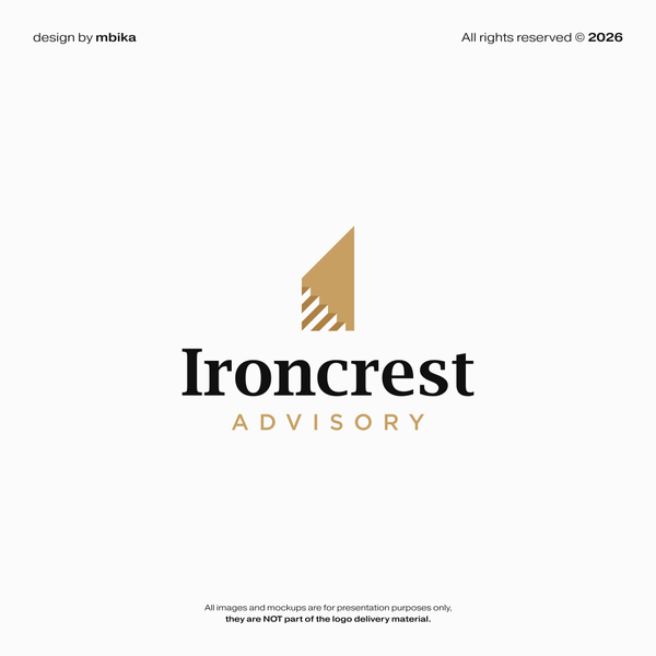 Ironcrest Advisory Logo Design