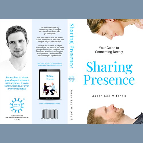 Mindfulness Book Cover on Sharing Presence Design by SantoRoy71