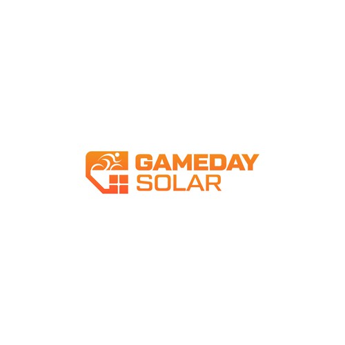 Gameday Solar logo contest Design by Ovita ✏️
