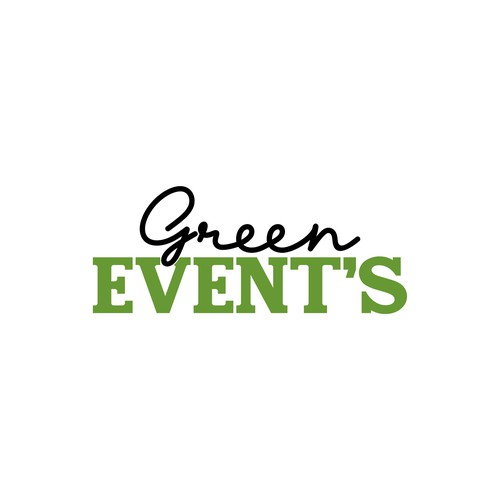 GREEN EVENT'S need his logo Diseño de DevDevit   ★ ★ ★ ★ ★