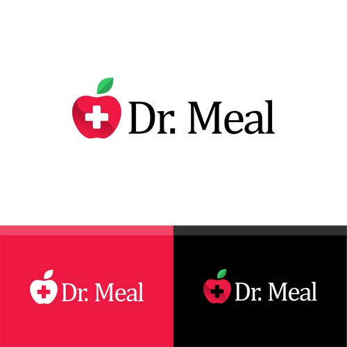 Meal Replacement Powder - Dr. Meal Logo Réalisé par Jayaraya™