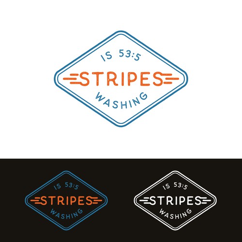 Stripes Washing - Design a logo and brand for a new upcoming coastal company Design by Mi&Me