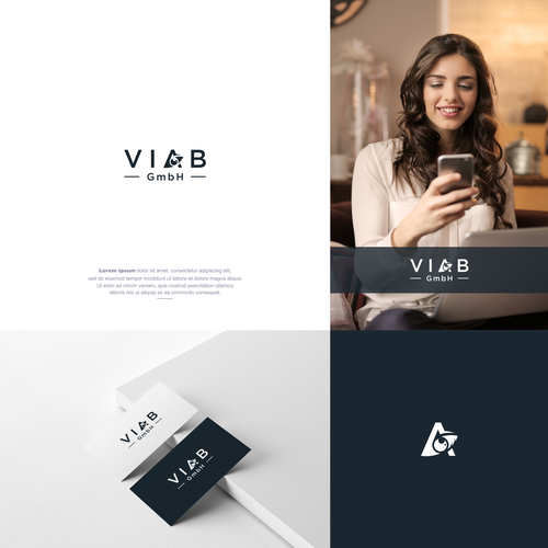 "VIAB GmbH benötigt ein Logo" winning Logo design