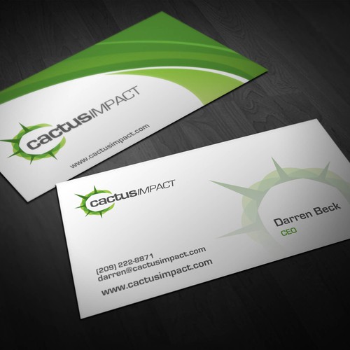 Design di Business Card for Cactus Impact di relawan