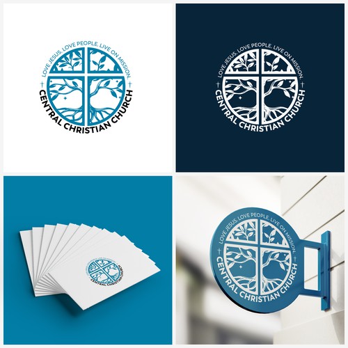 Central Christian Church Logo Design Design by Nana445