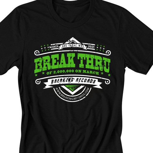 Breaking Records Celebration Design by ProSKYREY