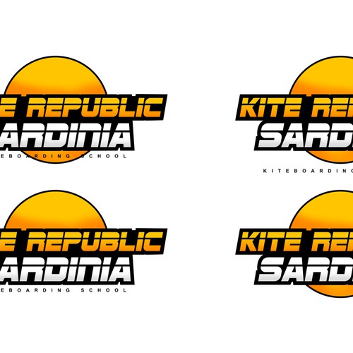 Kite Republic Sardinia - Kiteboarding School needs a youthful & professional Logo Design by Yolman