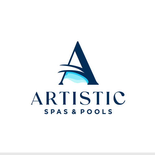 Design a classy logo for a custom pool builder Design by sabhu07