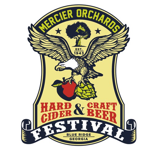 Mercier Orchards Hard Cider And Beer Festival Logo Design Contest 99designs