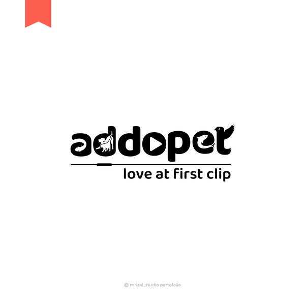 winner design logo The Love Of Pets -  National Pet Adoption Company