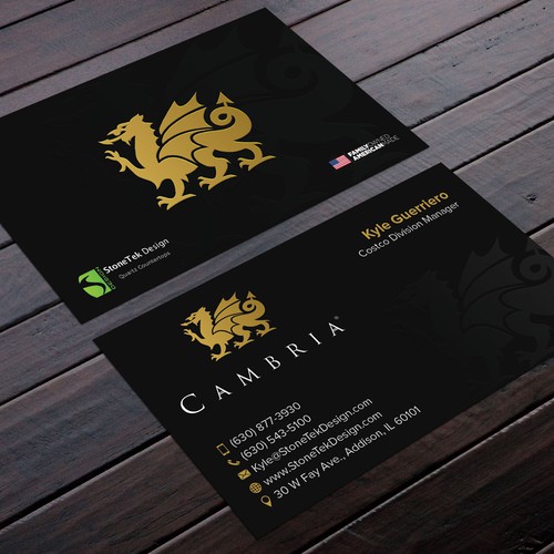 Costco Cambria Business Cards Business card contest